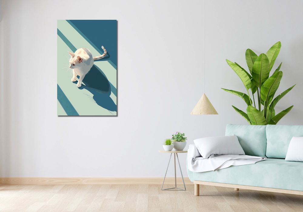 Obraz 60x100cm Kocia Persona