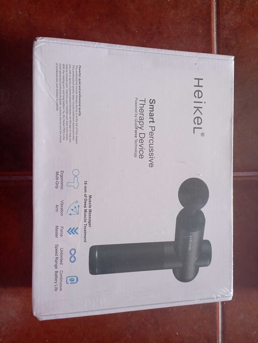 Pistola de massagens Profissional e Poderosa (selada)