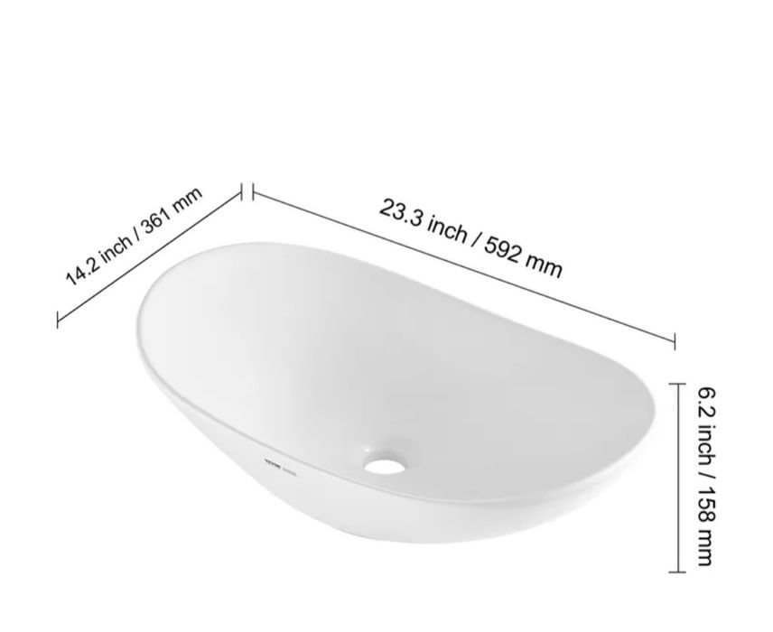 Lavatorio novo branco