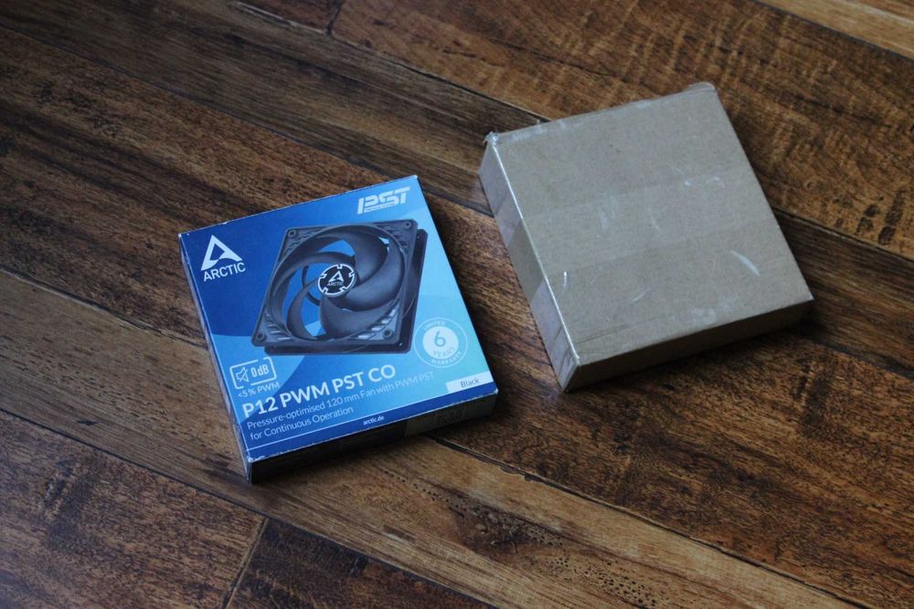 вентилятор 120 мм Arctic 4-pin PWM, 2 решітки, перехідник 120\92 мм,  нове