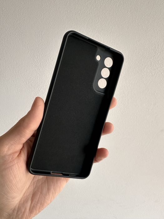 Etui Silicon czarne do SAMSUNG GALAXY S21 FE