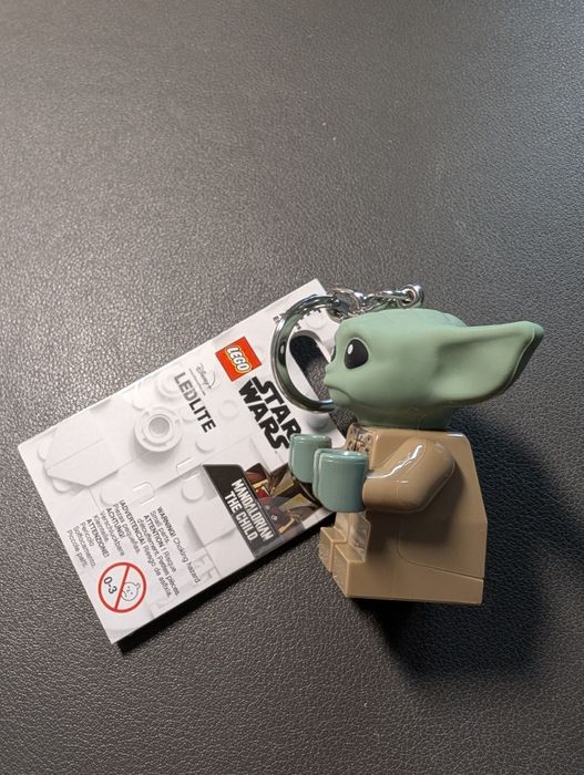 Oryginalny brelok Yoda LEGO - Star Wars