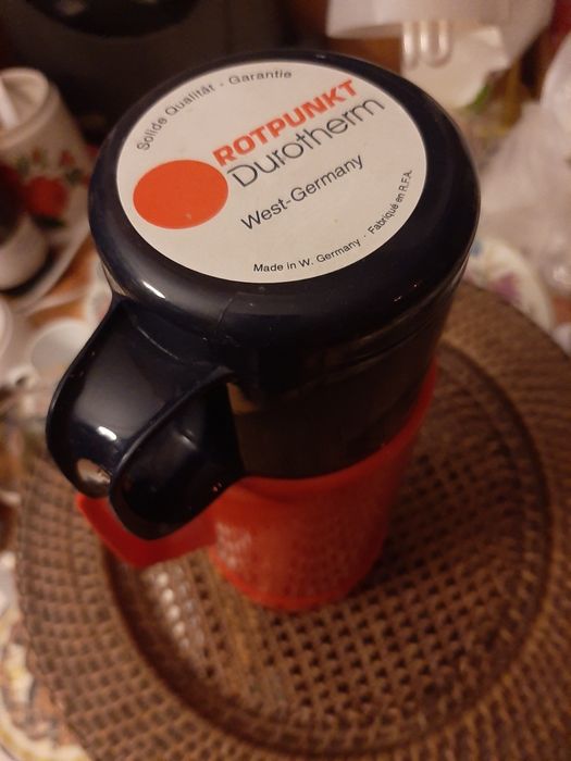 Vintage Thermos New Rotpunkt West Germany