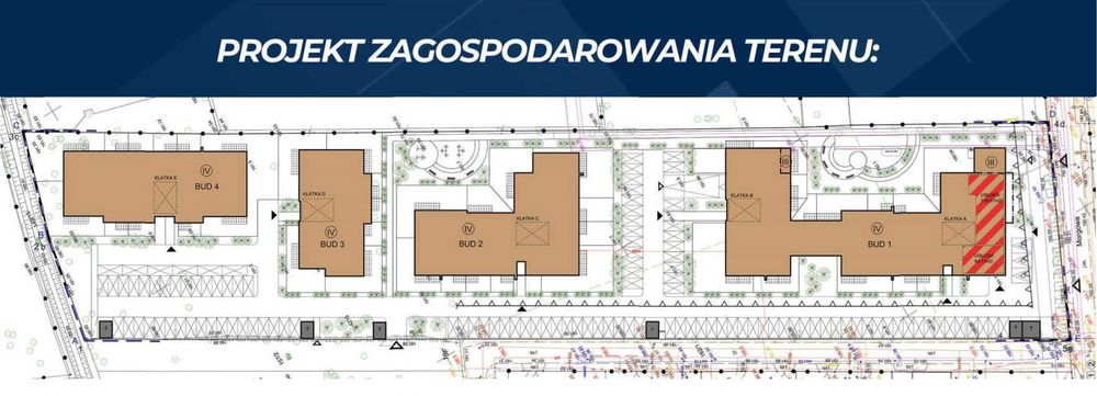 Działka z prawomocnym PnB, PU 9500 m², 4 budynki mieszkalne wielorodzinne, naziemne miejsca postojowe - Widok 4