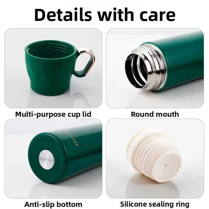 Leve o café sempre consigo. Oferta/presente garrafa térmica. Novas.