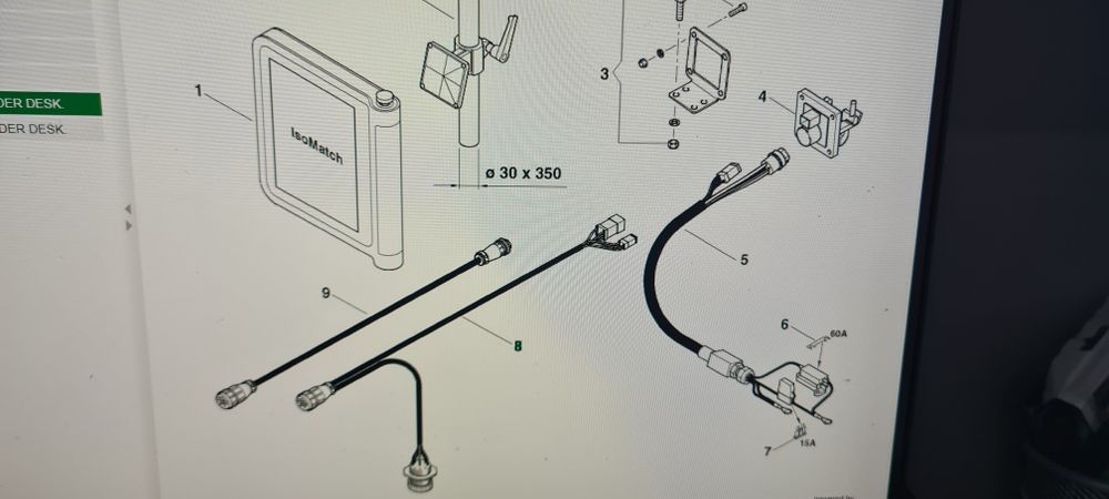 Przewód kabel Kverneland MT0000.1146