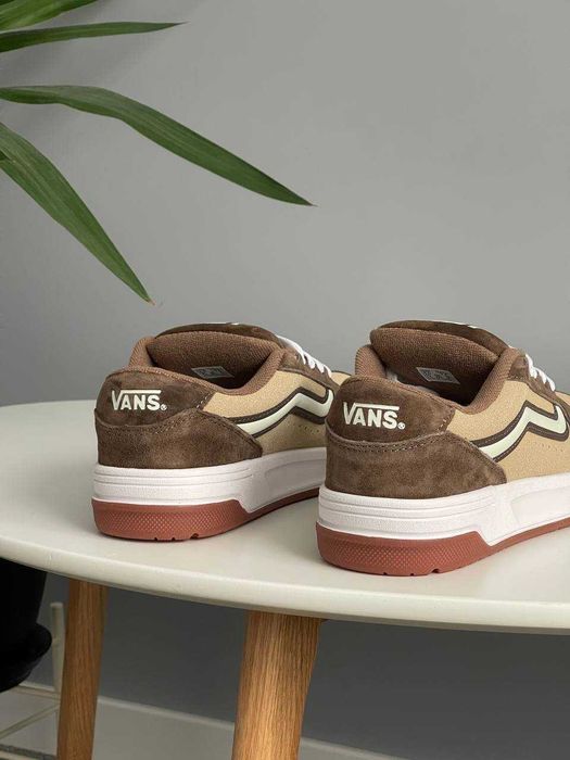 Кросівки Vans Hylane Oldskool Brown кеди ванс коричневі замша