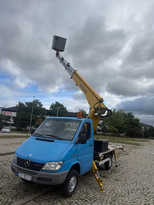 Mercedes-Benz Sprinter 311 CDI  Podnośnik Koszowy Teupen 20M Zwyżka Sprinter 311CDI UDT ważne