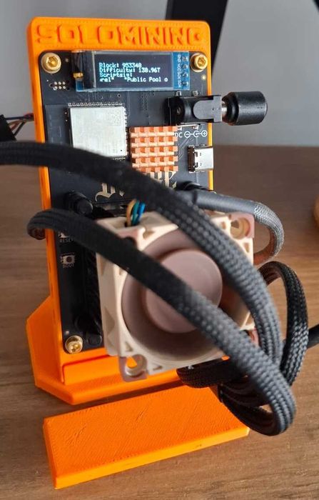 Bitaxe Gamma 601 Bitcoin Minerador BM1370 - 1.2Th/s
