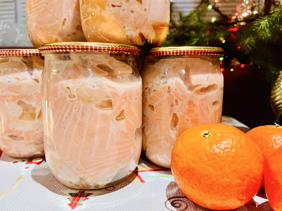 Консерва з червоної риби (лосось, форель)