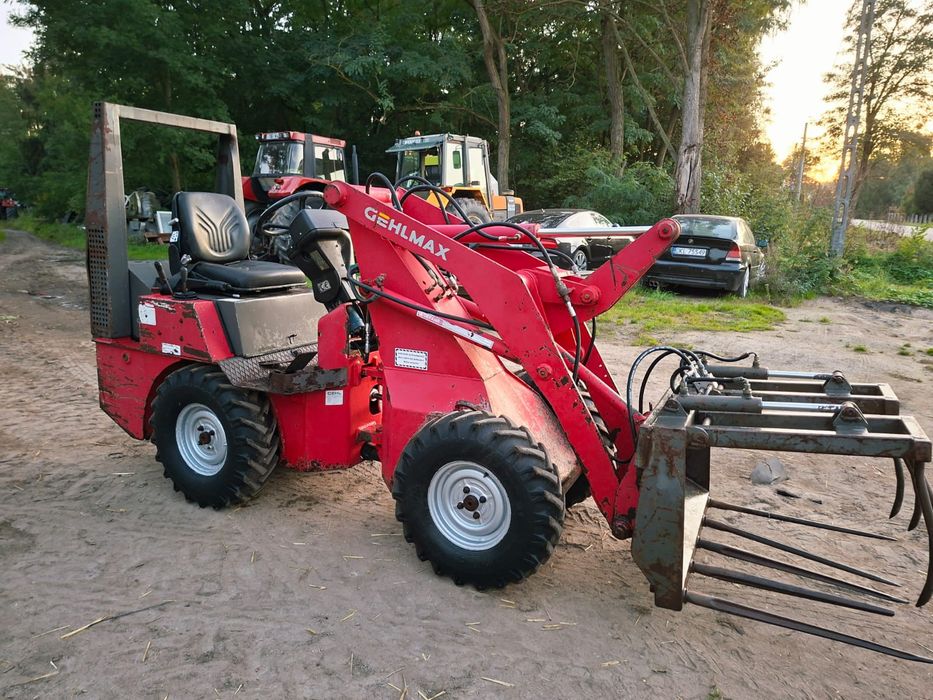Mini ładowarka GEHL MAX 90 cm  OSPRZĘT  przegubowa  gehlmax weidemann