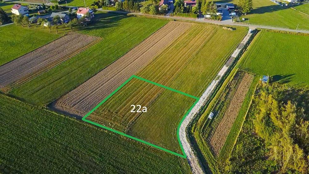 Działka budowlana 22 ar na sprzedaż - Klimkówka, gm. Rymanów