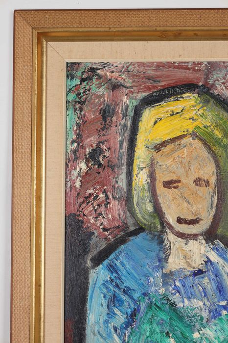 -ARTexpert- Obraz olejny na płótnie Gösta Falck portret