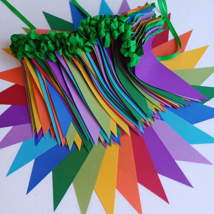 Гірлянди з прапорців для яскравого декору! Гирлянда из флажков