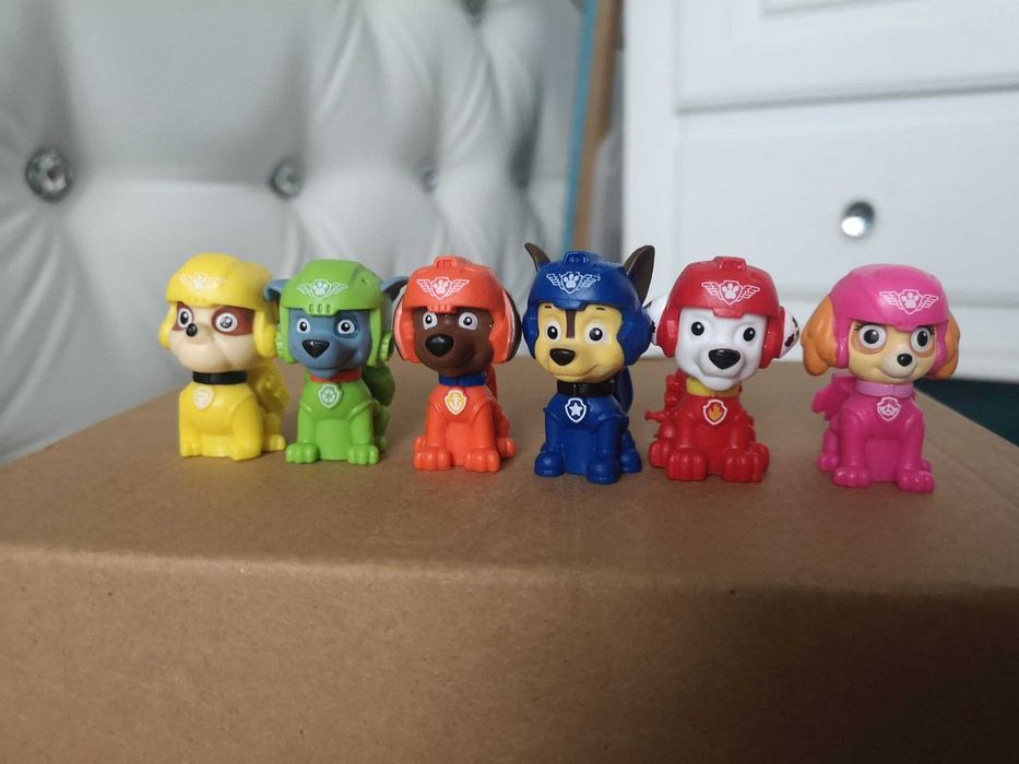 PSI patrol pieski lotnicy kompletny zestaw figurek Miami lotny patrol