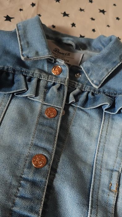Kurtka dżinsowa katanka 122 116 Denim Co. Boho