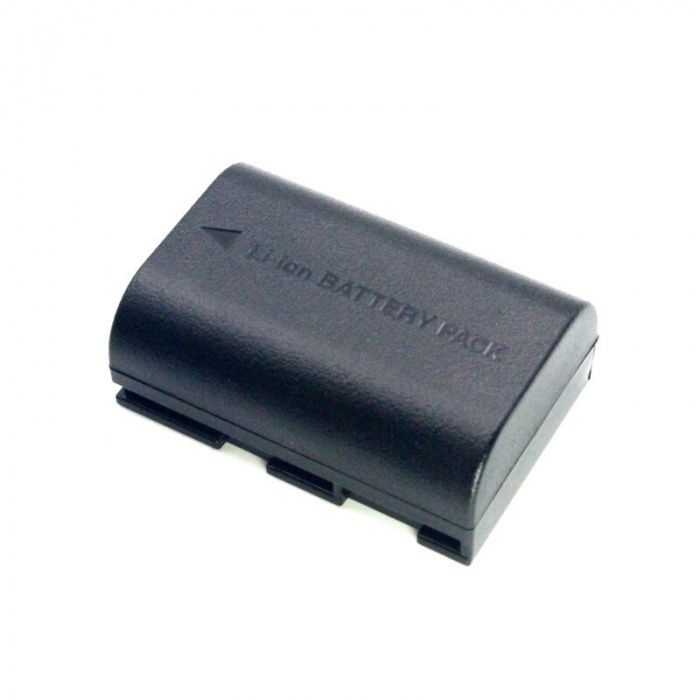 2 Bat LP-E6 ou LP-E6NH + carreg 6D 7D 5D R6 R séries mk ii mk iii 60D Blackmagic