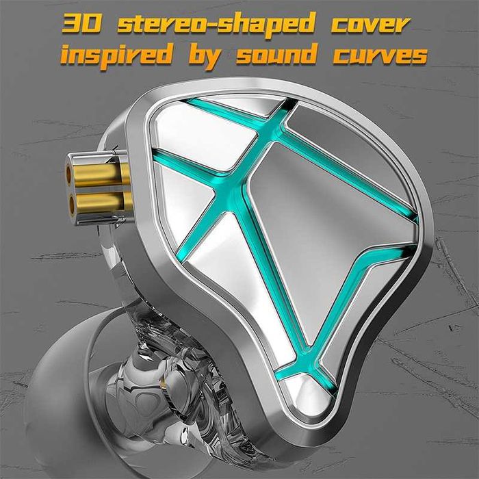 KZ ESX Słuchawki IEM no Mic.