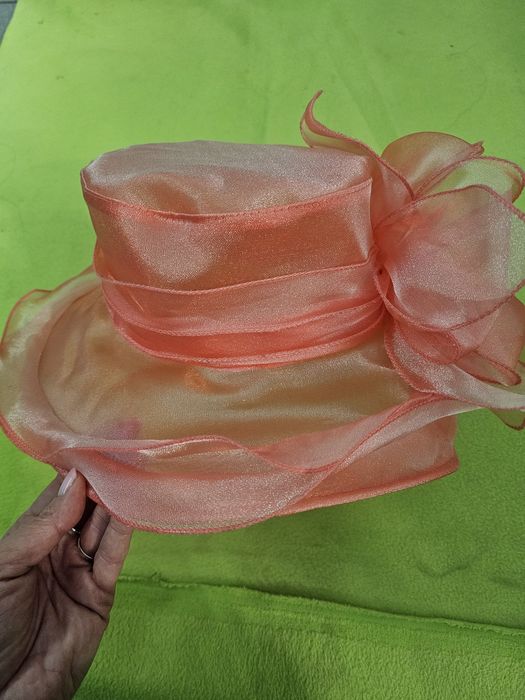 Вінтажний пляжний капелюх asos шляпа пляжная органза