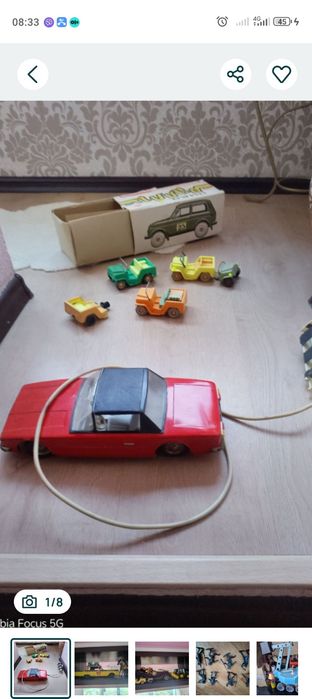 машинка газ Пежо кенго ретро