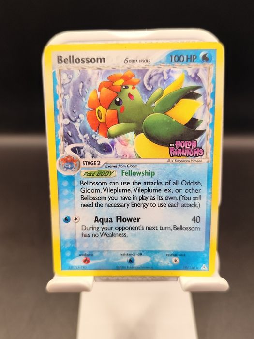 Carta Pokémon Bellossom Delta Species 19/110 – EX Holon Phantoms Stamped