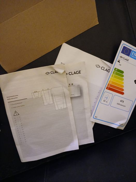 Esquentador eléctrico monofásico