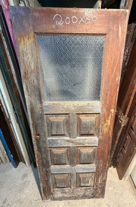 Porta de exterior antiga, 200X80 cm maciça