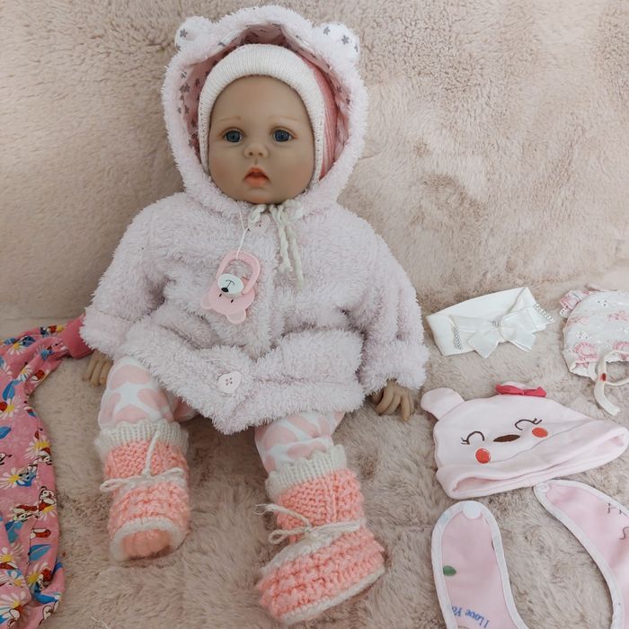 Реалистичная кукла Реборн 55см