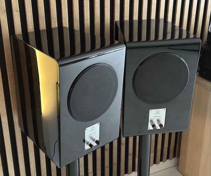Kolumny podstawkowe Marten Monitory Czarny Połysk High End