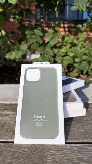 Skorzane Magsafe Etui Iphone 15 Green