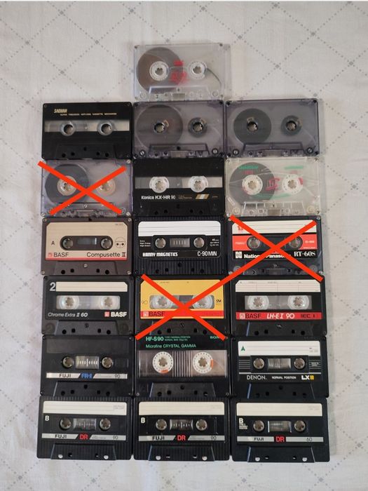 аудиокассеты без вкладышей