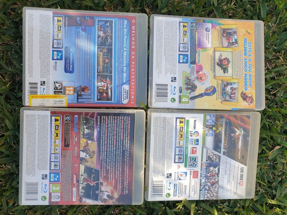 Jogos Ps3 - FIFA 11. Nba 2k12. Eyepet. Move Fitness