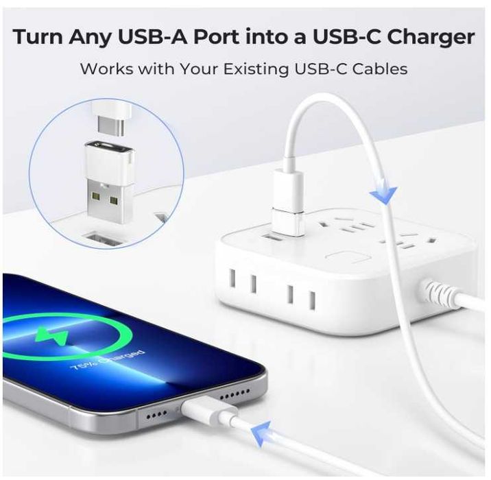 Adapter USB C do USB A Basesailor
