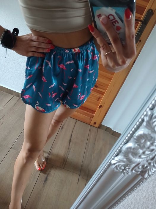 Spodenki satynowe do spania XS S M