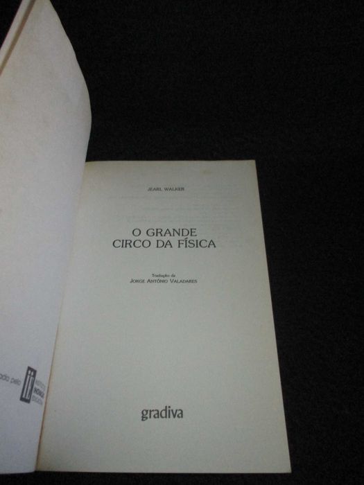 Livro O Grande Circo da Física Jearl Walker