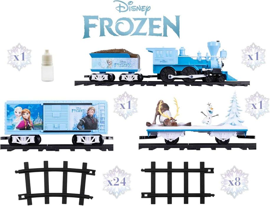 Іграшкова залізниця Lionel Disney Frozen Bluetooth Train Дісней Фрозен