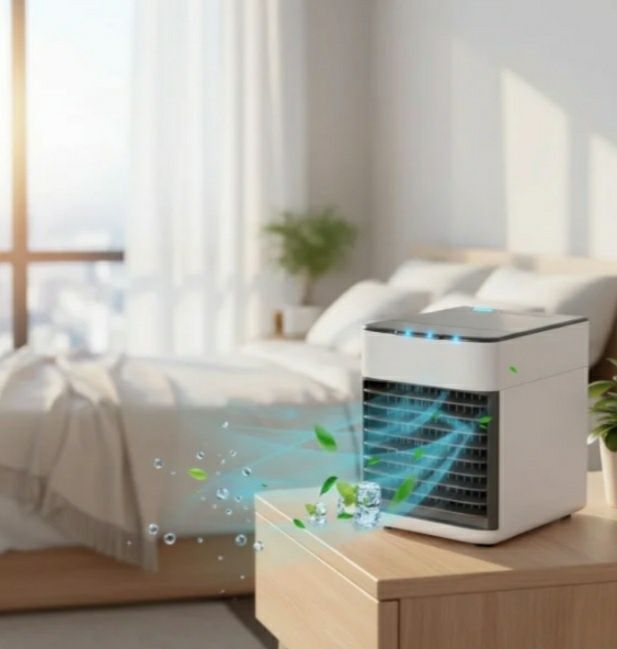 Мобільний кондиціонер 4в1 Arctic Air Ultra з підсвіткою покращений Арктика Ультра