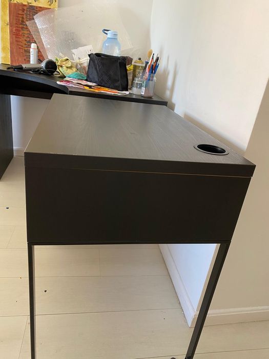 Ikea - Secretária preta