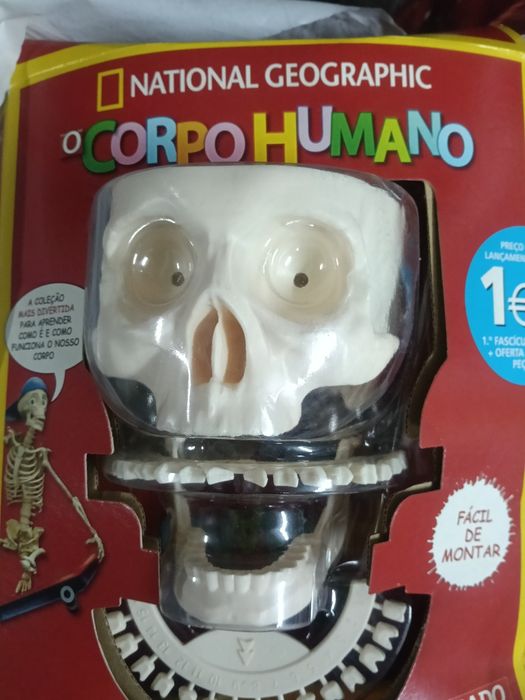 Coleção Premium "O Corpo Humano" National Geographic / RBA – Completa (64 Fascículos) – NOVA/SELADA