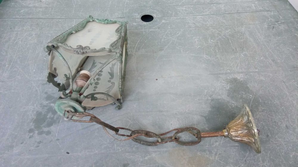 Candeeiro lanterna de teto