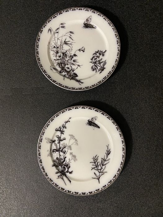 Pratos Sarreguemines modelo “Carmen”