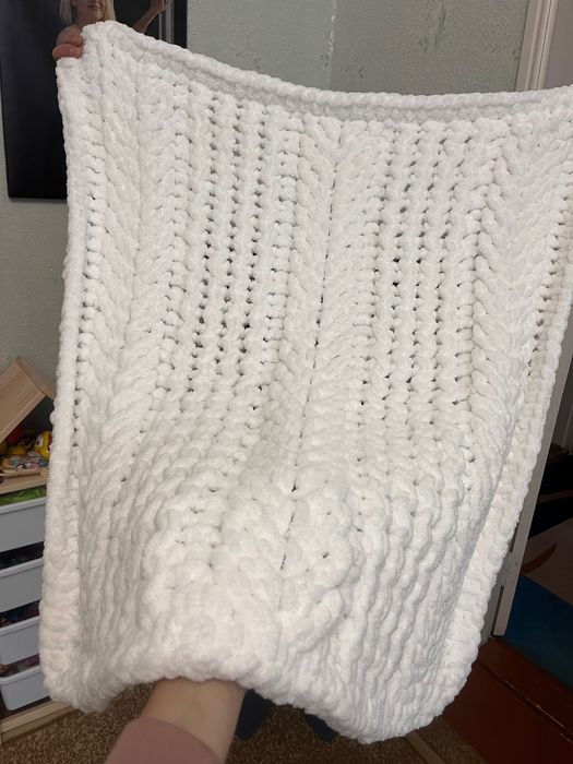 Дитячий пледик Hand Made, розміри 80*90 см