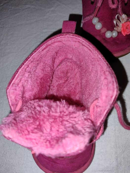 Ботиночки детские, теплые ботиночки