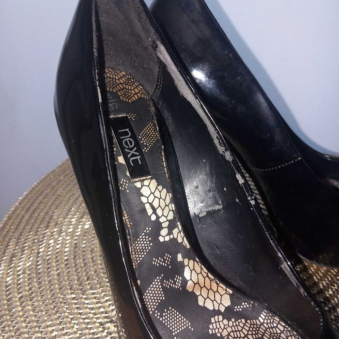 Buty szpile roz. 37 lakierki używane next