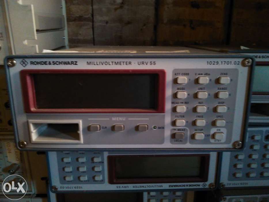 URV55 Millivoltimetro-rohde-schwarz