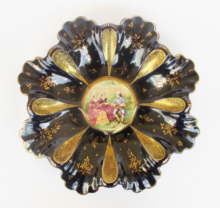 Grande prato em cerâmica Estatuária Artística de Coimbra