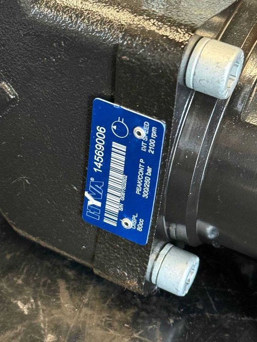 Гідравлічний насос 80л HYVA ISO банан на маніпулятор Palfinger