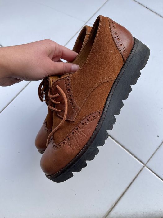 sapatos castanhos nº36