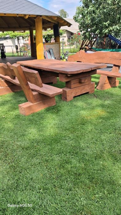 Sprzedam zestaw ogrodowy dębowy