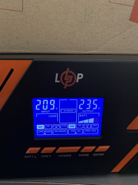 Інвертор ДБЖ  UPS Безперебійник LogicPower